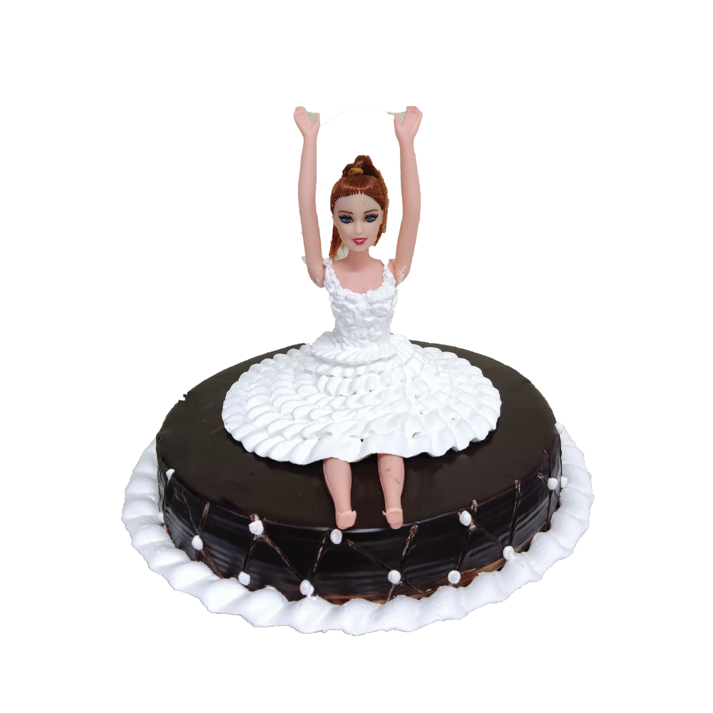 Barbie Doll Cake
