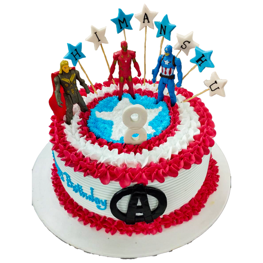 Cartoon Carnival Cake No.5
