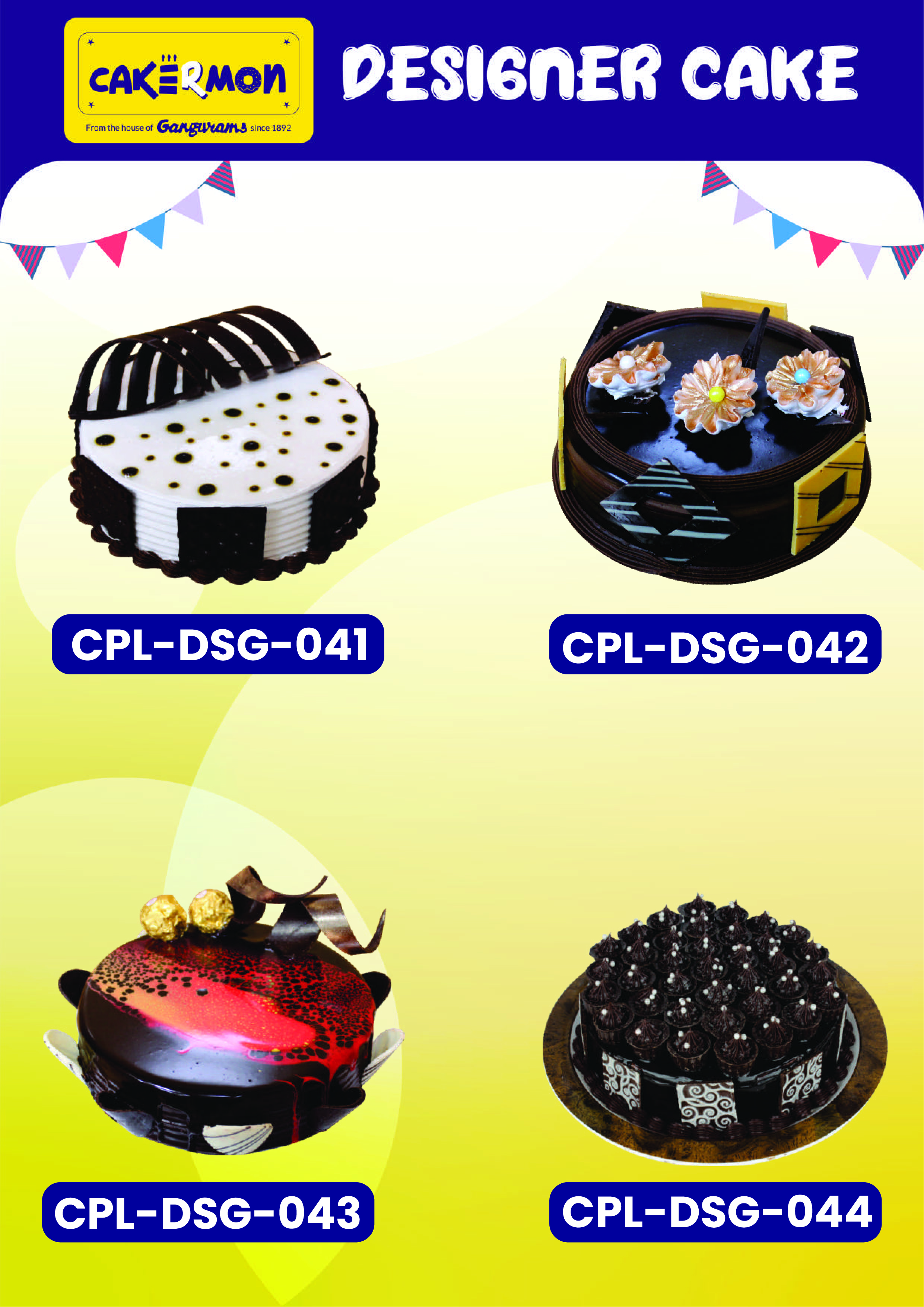Choco Hazelnut Cake No.3