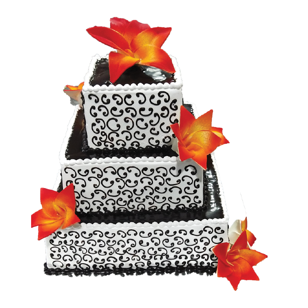 Ivory Three-Tier No.2