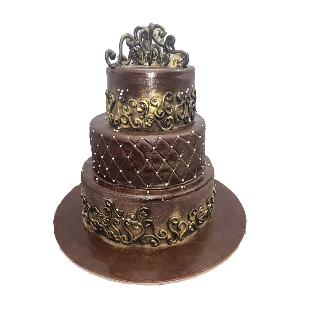 Golden Tier Cake No.5