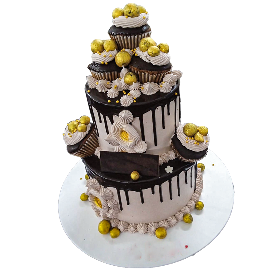 Ivory Three-Tier No.6