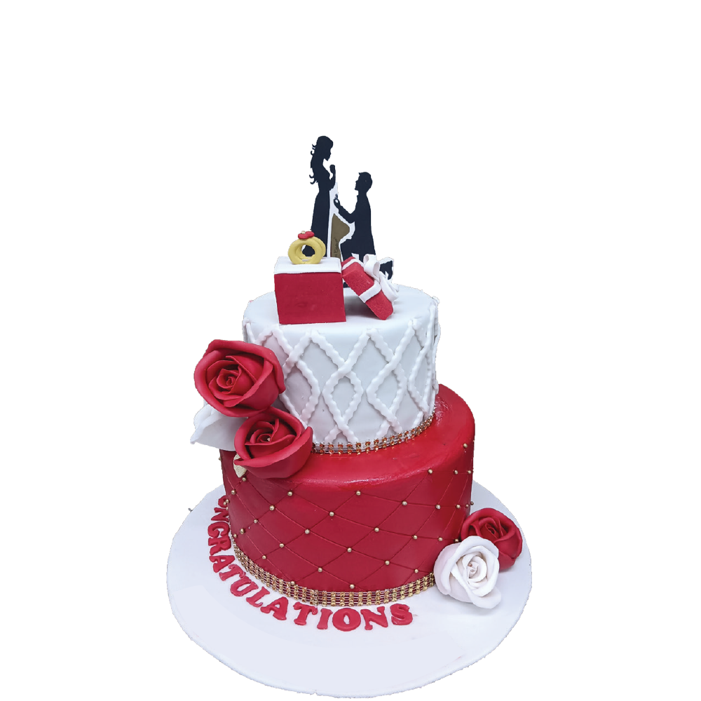 Blush Floral Cake No.3