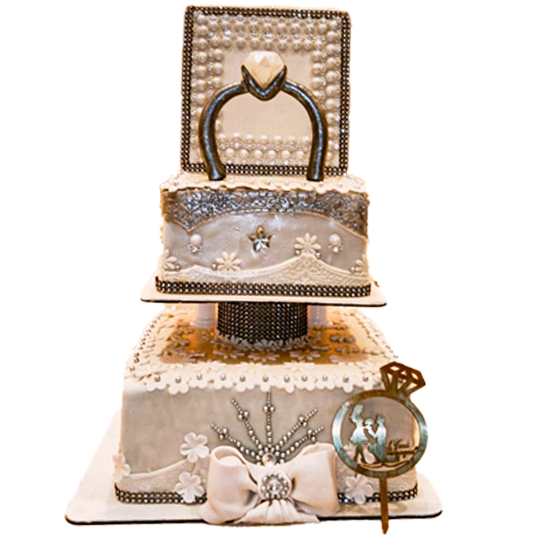 Timeless Vows Cake No.5
