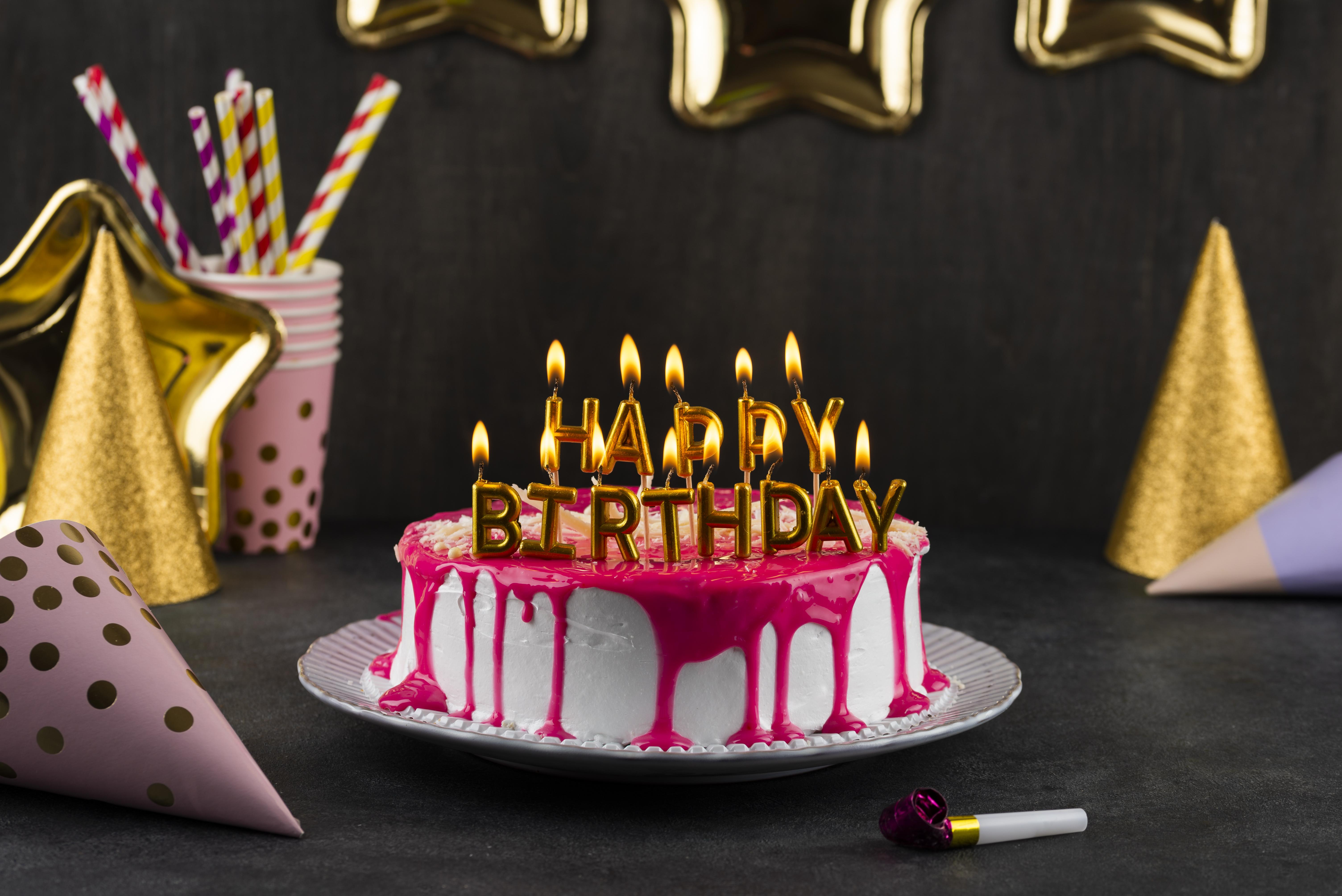 Candlelight Celebration Cake